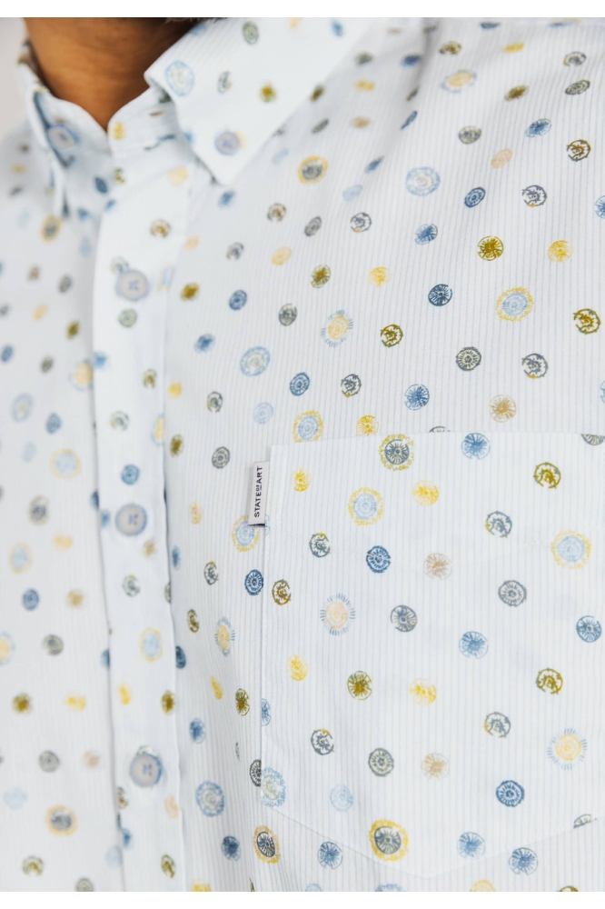 POPLIN OVERHEMD MET STREEPDESSIN 21215262 1156